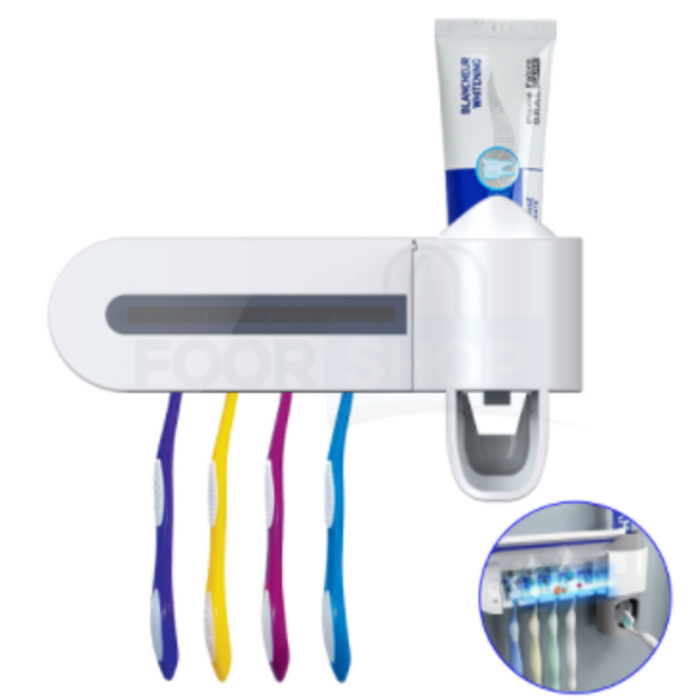 Dispensador Y Desinfectante Con Luz Ultravioleta